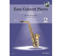 Easy Concert Pieces Band 2 Book [Softcover] Alto Saxophone and Piano Schott Musi