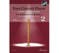 Easy Concert Pieces Vol. 2 descant recorder and piano Various Sch