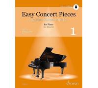 Easy Concert Pieces Vol. 1 piano (very easy) with Online material 50 Easy Pieces