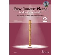 Easy Concert Pieces Vol. 2 descant recorder and piano (easy - intermediate) with