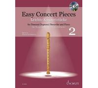 Easy Concert Pieces Vol. 2 descant recorder and piano Various Sch