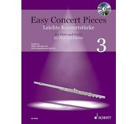 Easy Concert Pieces Volume 3 12 Pieces From 4 Cent Form - German Language NEW S