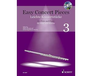 Easy Concert Pieces Volume 3 12 Pieces From 4 Cent Form - German Language NEW S