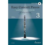 Easy Concert Pieces - Volume 3 for Clarinet and Piano - 14 Pieces from 4 ...