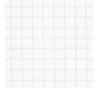 Easy Count 18 Count Zweigart Aida 50 x 55cm - wash Away Grid