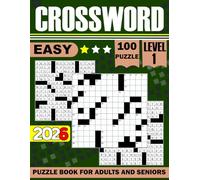 Easy Crossword Puzzle Book for Adults: Easy Level Crossword Puzzles for Mind Exercise and Entertainment
