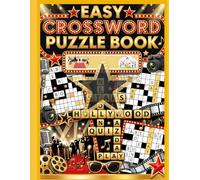 Easy Crossword Puzzle Book: Large Print Fun Crossword Puzzles for Adults, Seniors, Beginners & Relaxation