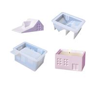 Easy Demold Silicone Craft Mold with Intricate Patterns for Resin Art Jewelry European Pastoral Decors Silicone Resin Mold