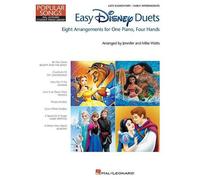 Easy Disney Duets: 8 Arrangements for 1 Piano, 4 Hands by Hal Leonard Publishing