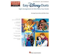 Easy Disney Duets: Eight Arrangements For One Piano, Four Hands: 8 Arrangements for 1 Piano, 4 Hands (Hal Leonard Student Library: Popular Songs)