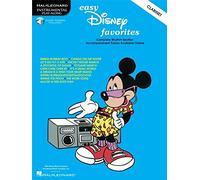 EASY DISNEY FAVORITES FOR CLARINET CLT BOOK: Instrumental Play-Along - Clarinet