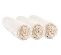 Easy Dort Bamboo Fitted Sheets for Cot 70 x 140 cm Ecru