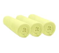 Easy Dort | Set of 3 Changing Mat Covers 50 cm Length x 70 cm Width | Lime Green | Oeko-Tex Label | Quality | Made in Europe