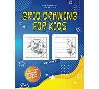 Easy Drawing Book For Kids: This book teaches kids how to draw using grids / Grid drawing for kids - Action Figures / This book teaches kids how to draw Action Figures using grids