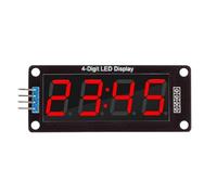 Easy Drive TM1637 0.56Inch 4Digits Seven Segment LED Display Module For Electronic Clocks Industrial Applications Segment LED Display Module