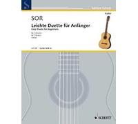 Easy Duets for Beginners: 2 guitars.