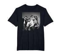 Easy-E Dr Dre DJ Yella MC Ren NWA by Michael Grecco T-Shirt, Men's Big and Tall, Black, 5X Tall