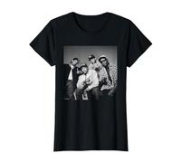 Easy-E Dr Dre DJ Yella MC Ren NWA by Michael Grecco T-Shirt, Women, Black, X-Small