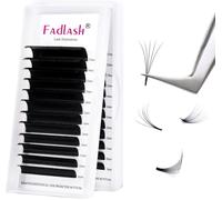 Easy Fan Russian Volume Eyelash Extensions 0.05mm DD Curl Self Fanning Lashes