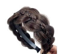 Easy Fishbone Braid Headbands Natural Lookings Synthetic Fiber Hairhoop for Women Various Occasion and Outfit Easy Hairstyle Solution