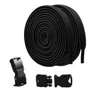 Easy Fit Laces - Elastic No Tie Shoelace System, Stretch Adjustable Footwear Upgrade, Quick Wear Secure Lock Design | Convenient Comfort Solution For Canvas Sports Casual Shoes
