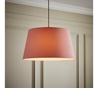 ValueLights | Aspen Blush Pink Tapered 45cm Easy Fit Pendant Lamp Shade | Ceiling Lights, Home Décor & Improvement Essential