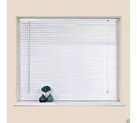 Easy-Fit PVC Venetian Blind Long Drop (75CM WIDE X 213CM DROP, White)