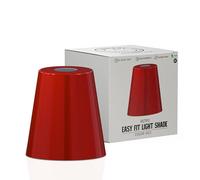 Easy Fit Red Metal Mug Ceiling Pendant Small Lamp Shade LED Bulb Shades, Home Décor & Improvement Replacement Ceiling Light Shade