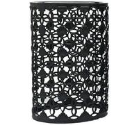 Easy Fit Wire cage Frame Open Style Pendant Light Shade Metal Cage Drum Lampshade Ceiling Pendant Lamp with Free Reducer Plate (Style 22)