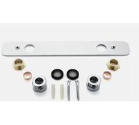 Easy Fix Esposed/Concleaed Shower Thermostatic Fixing Plate. 15.5cm Gap betwen 2 Connections