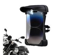 Easy Fixed Clip Lock - Bicycle Phone Support | Bicycle Cell Phone Support Free Rotation, Extended Zipper for Phone Support for Motorcycle and Bicycle Log Every Trip Our Motorcycle Phone M