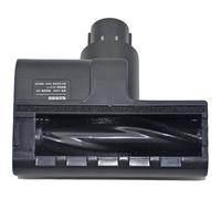 Easy floor brush replacement for busy homes with low profile construction and powerful cleaning power