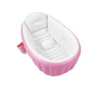 Easy Fold Baby Bathtub with Water Levels Indicates & Storage Compartments Kids Portable Bathtub Great for on the Bathing Tub Portable