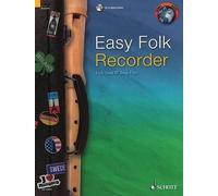 Easy Folk Recorder by Hal Leonard Publishing Corporation (English) Book & Mercha
