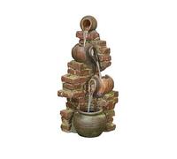 Easy Fountain Flowing Jugs Inc Leds One Colour
