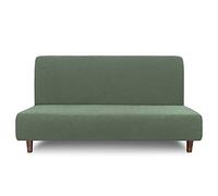 Easy-Going 100% Waterproof Futon Cover,Dual Waterproof Couch Cover for Futon, Stretch Jacquard Sofa Cover, Leakproof Furniture Protector for Kids, Pets, Dog and Cat (Futon, Grayish Green)