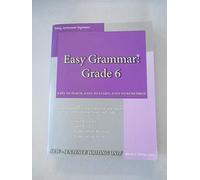 Easy Grammar 6 - Teacher Edition