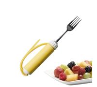Easy Grip Araseau, Adaptive Forks Utensil Spoons,Adjustable Covers For Seniors | Eat10.24x1.18x1.18 InchesLeft And Right People