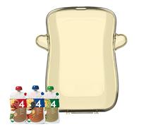 Easy-Grip Baby Pouch Holder, Baby Squeeze Proof Food Pouch, Reusable and Convenient Food Bag, Non-Slip Baby Food Holder, Safe and Healthy Mealtime, Portable and Ideal for Baby Travel Food Storage