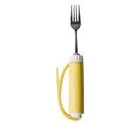 Easy Grip Cutlery - Adaptive Elderly Utensils, Spoon, Fork, Soup Spoon, Food Aid Tableware, Ergonomic Design | For Left Handed Seniors