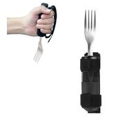Easy Grip Cutlery Adult Spoon Fork Holder Belt Adjustable Disability Aids Arthritis Hands Aids Comfort Grips Shaky Hands Cutlery for Men Women