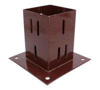 Easy Grip Fence Post Bolt Down Shoe Holder Support Clamp 100mm x 100mm