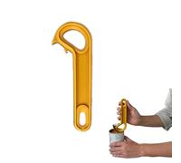 Easy Grip Lever Can Opener for Seniors & Limited Mobility - Effortlessly Opens All Ring Pull Cans (Pet Food, Cat Food, Beer, Soda) - Arthritis Aid & Accessibility Tool (Orange)