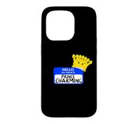 easy HALLOWEEN costume My Name Is PRINCE CHARMING Crown Case for iPhone 15 Pro