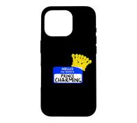 easy HALLOWEEN costume My Name Is PRINCE CHARMING Crown Case for iPhone 16 Pro