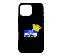 easy HALLOWEEN costume My Name Is PRINCE CHARMING Crown Case for iPhone 16 Pro Max