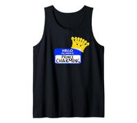 Easy Halloween Costume My Name is Prince Charming Crown Tank Top
