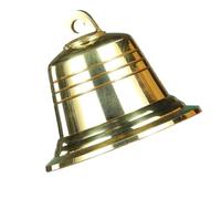 Easy Hanging Copper Bells with Sturdy Rings Festive Celebrations Decorations Artistic Engraved for Art Collectors Carved Pendant