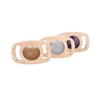 Easy Hold Glitter Panel Set - Pack of 3, ['Purple', 'Silver', 'Gold']