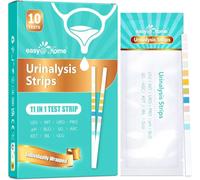 Easy@Home 11-Parameter UTI Test Strips for Infection, 10 Pack UTI Test Kit, Urinary Tract Infection Urine Test Strip Individually Packed #EXP20261031